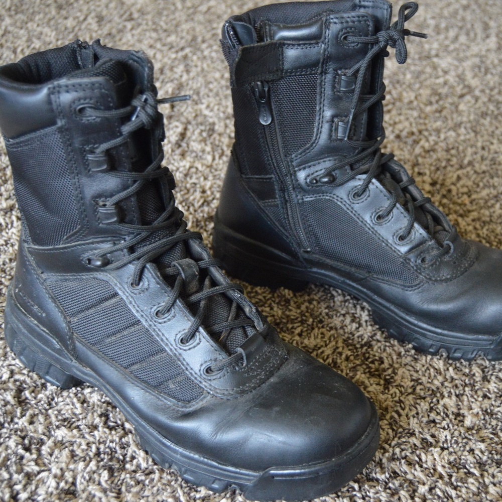 Bates Combat Boots Size 10